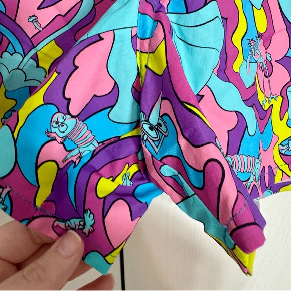 NWT. Disney psychedelic design shorts 2X from Alice in Wonderland. - Picture 6 of 16